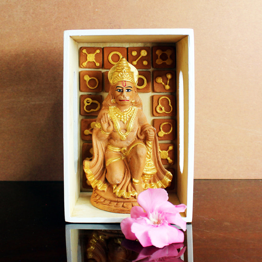 Terracotta Lord Hanuman Idol