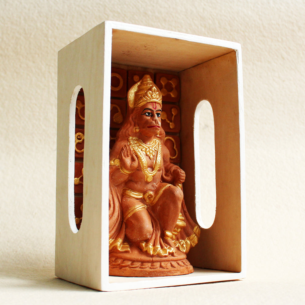 Terracotta Lord Hanuman Idol