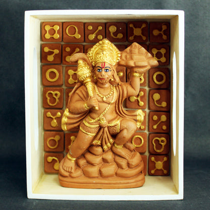 Terracotta Lord Hanuman Idol
