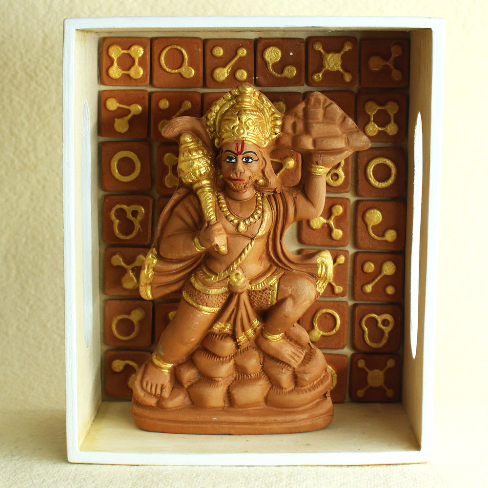 Terracotta Lord Hanuman Idol