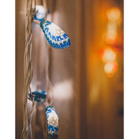 Home Decor LED String Lights ~ Blue Lily Bougainvillea