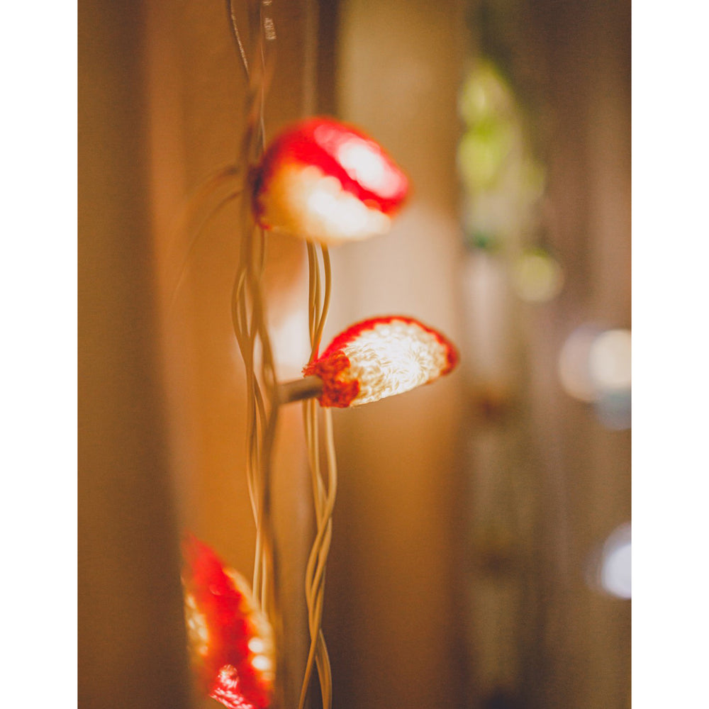 Home Decor LED String Lights ~ Pink Lily Bougainvillea