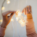 Flower - Handmade Crochet LED String Light for Home Decor 08