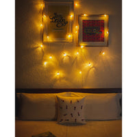 Home Decor LED String Lights ~ Orange Frock