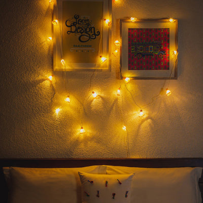 Frock - Handmade Crochet LED String Light for Home Decor 12