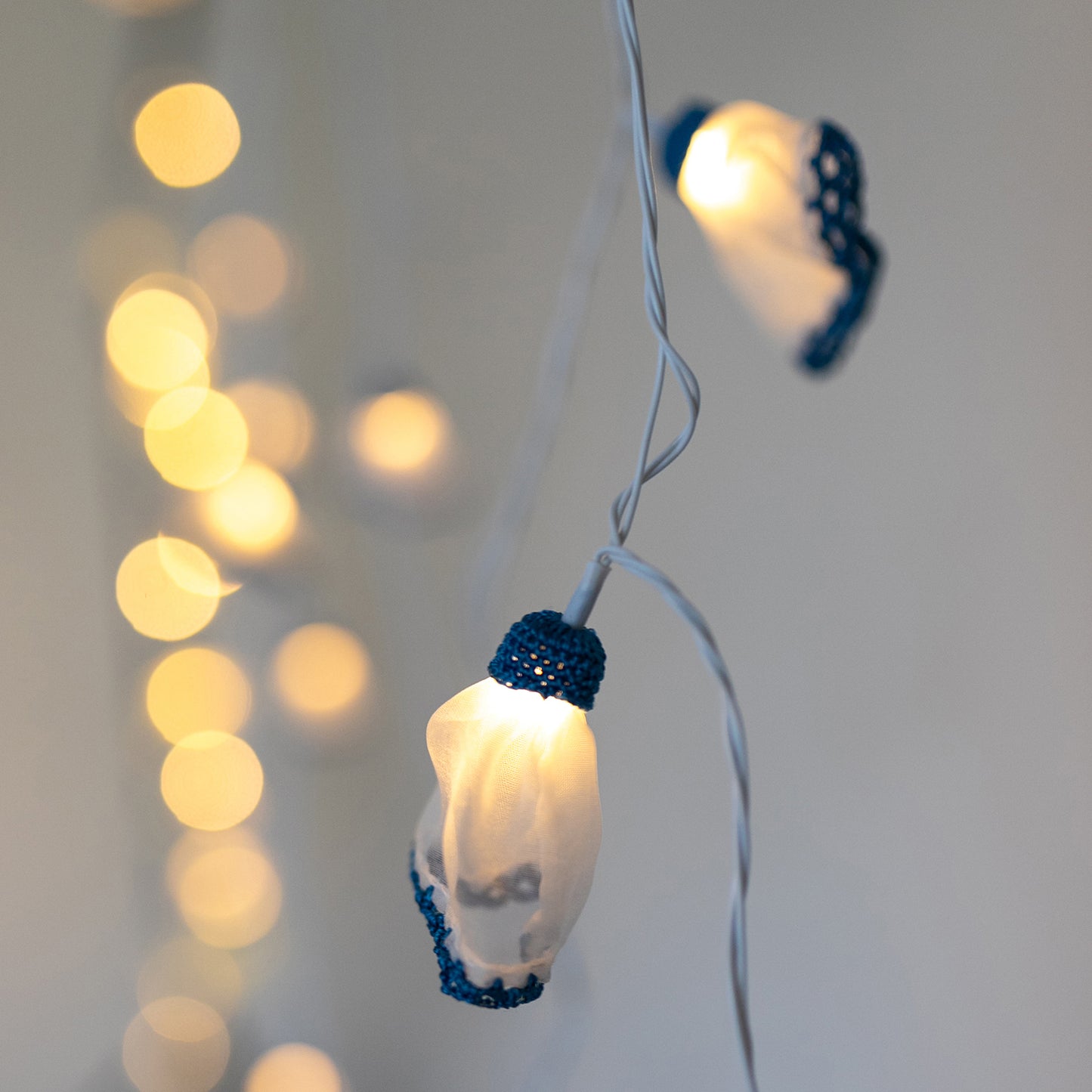 Frock - Handmade Crochet LED String Light for Home Decor 11