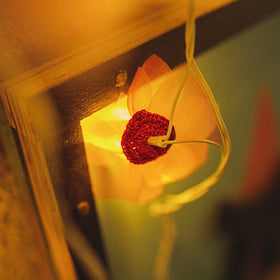 Flower - Handmade Crochet LED String Light for Home Decor 14
