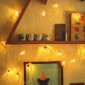 Flower - Handmade Crochet LED String Light for Home Decor 14