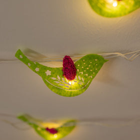 Birds - Handmade Crochet LED String Light for Home Decor 18