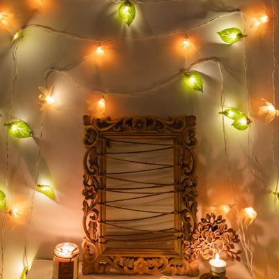 Flower - Handmade Crochet LED String Light for Home Decor 19
