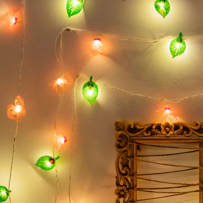 Flower - Handmade Crochet LED String Light for Home Decor 20