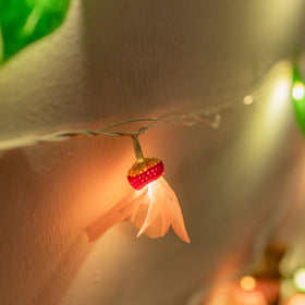 Flower - Handmade Crochet LED String Light for Home Decor 20