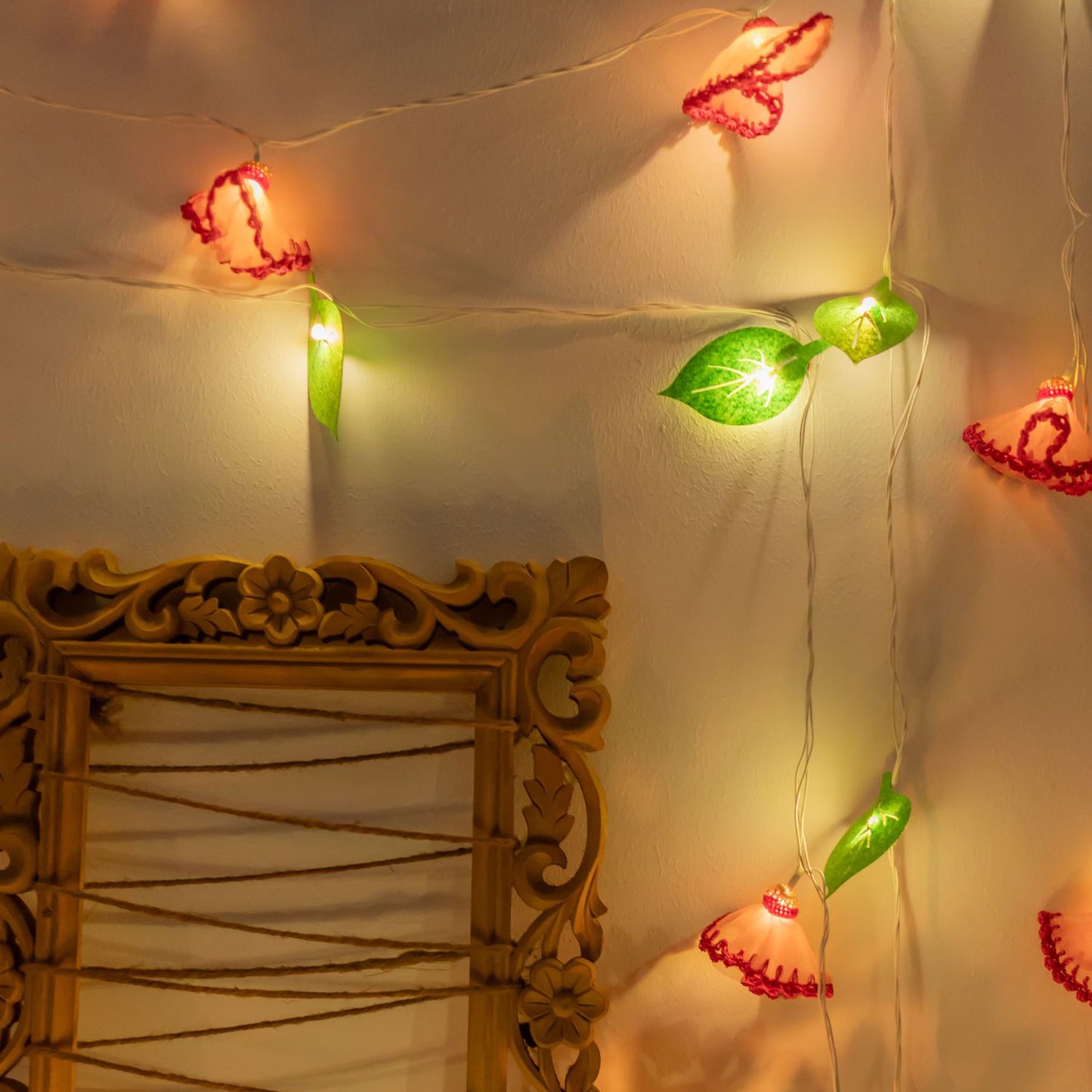 Frock - Handmade Crochet LED String Light for Home Decor 21