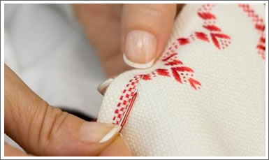 Painting with thread- the art of embroidery