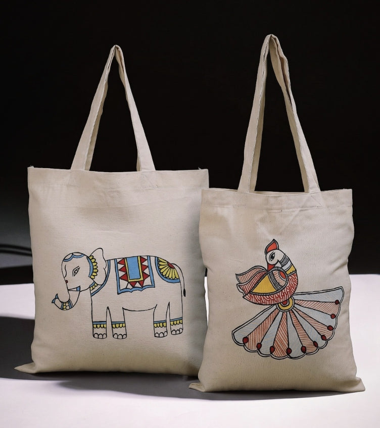 Handpainted Shoulder Bags