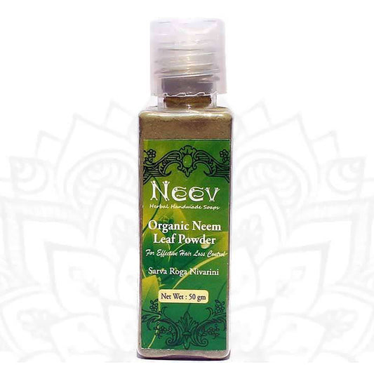 Natural Handmade Organic Neem Leaf Powder - For Hair Loss Controls