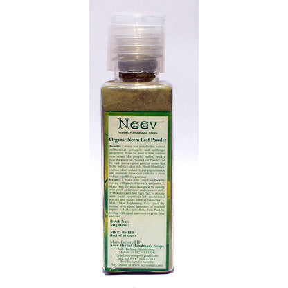 Natural Handmade Organic Neem Leaf Powder - For Hair Loss Controls