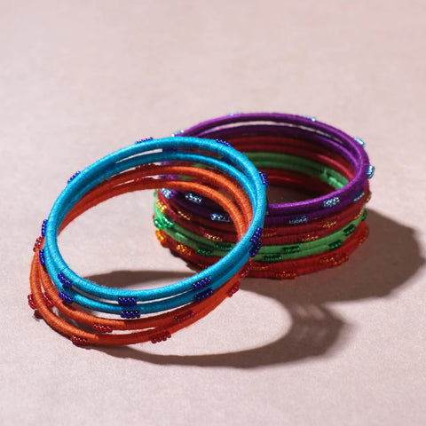 patwa thread bangles of Rajasthan