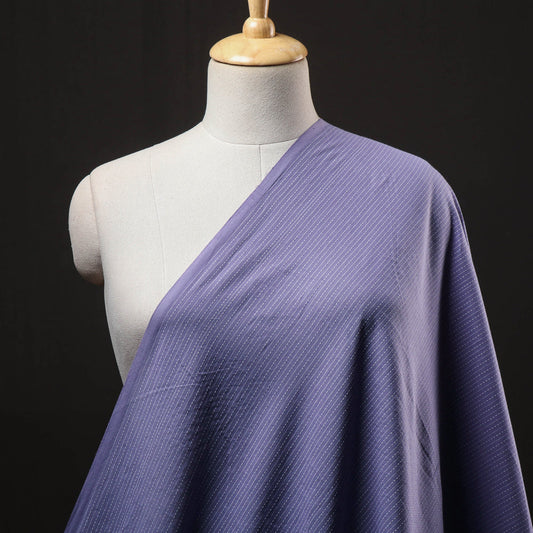Purple - Light Violet Pre Washed Running Stitch Cotton Fabric