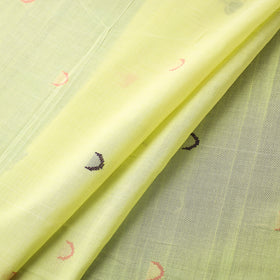 Buy Srikakulam Jamdani Buti Pure Handloom Cotton Fabric Online at iTokri.com