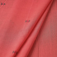 Pink - Srikakulam Jamdani Thread Buti Pure Handloom Cotton Fabric