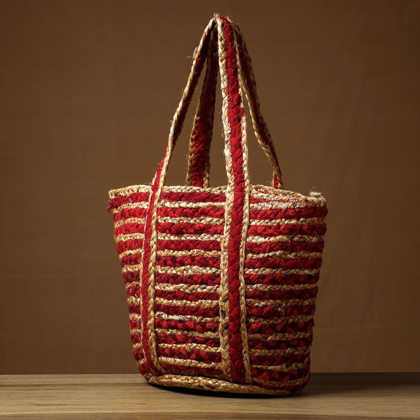 jute shoulder bag