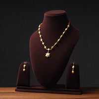 bamboo necklace set