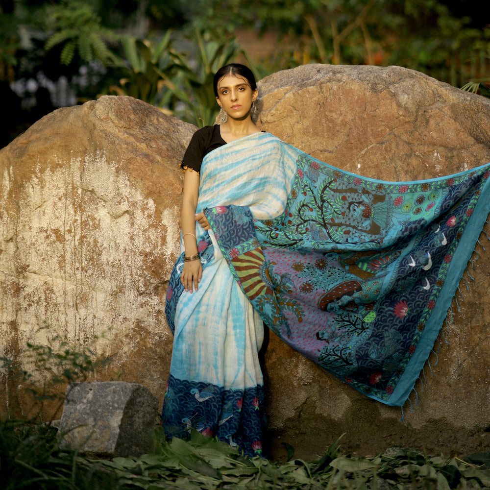 Madhubani Saree