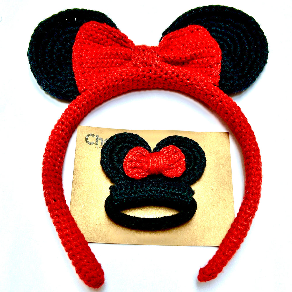 Minnie Mouse Magic Hair & Rubber Band Set