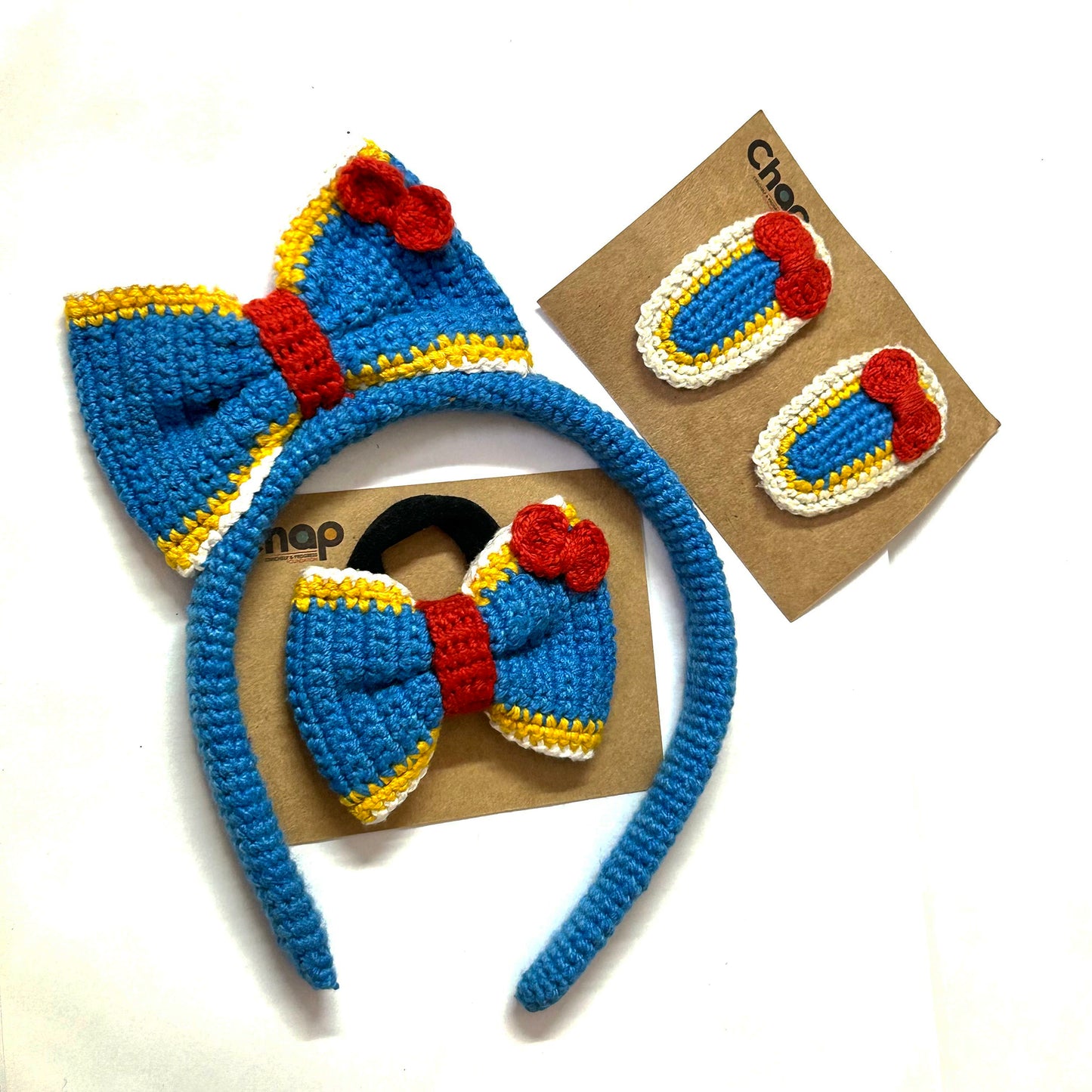 Snow White Charm Hair Accessory Set