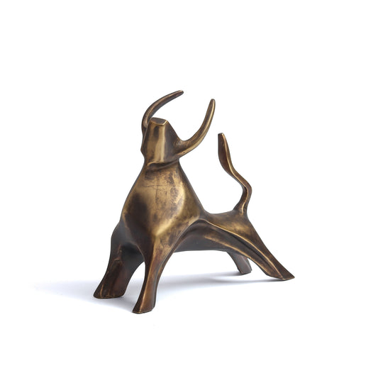 Bull - Sculpture Brass