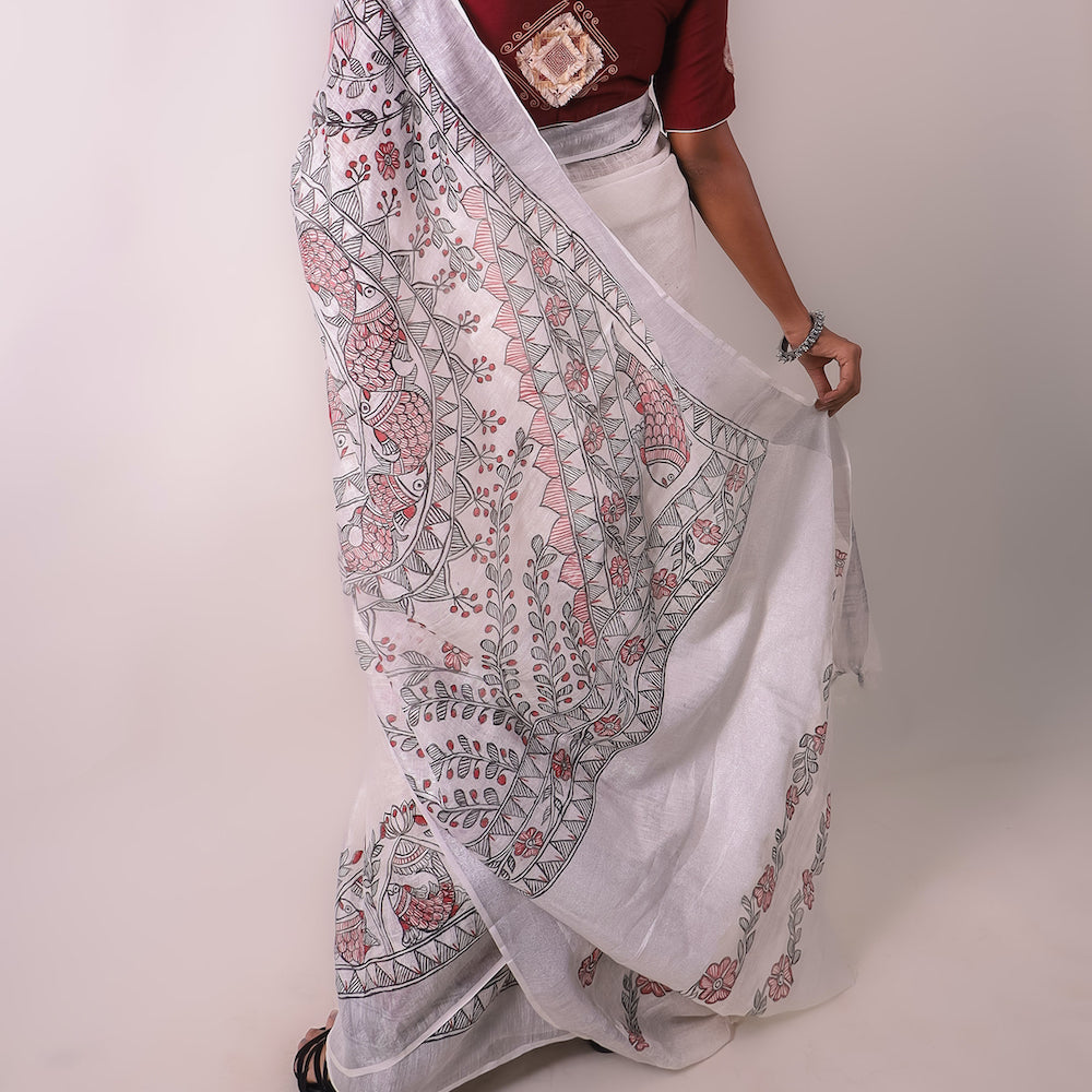 Madhubani Saree