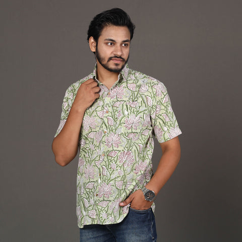 Block Printed Men Shirt