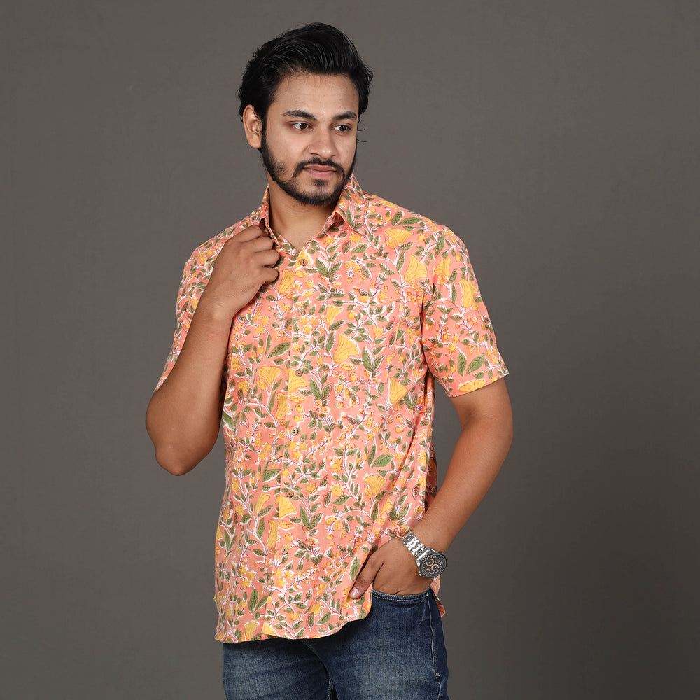 Block Printed Men Shirt