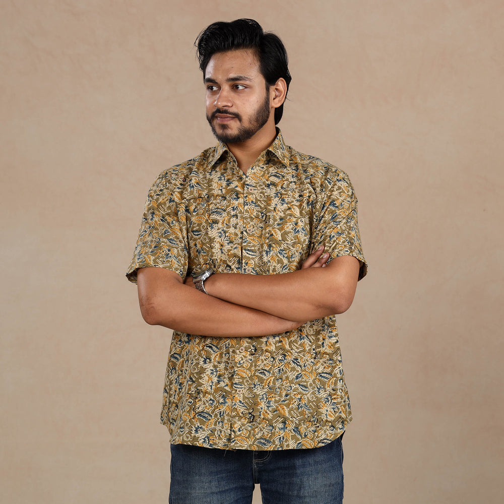 Kalamkari Block Printed Shirt