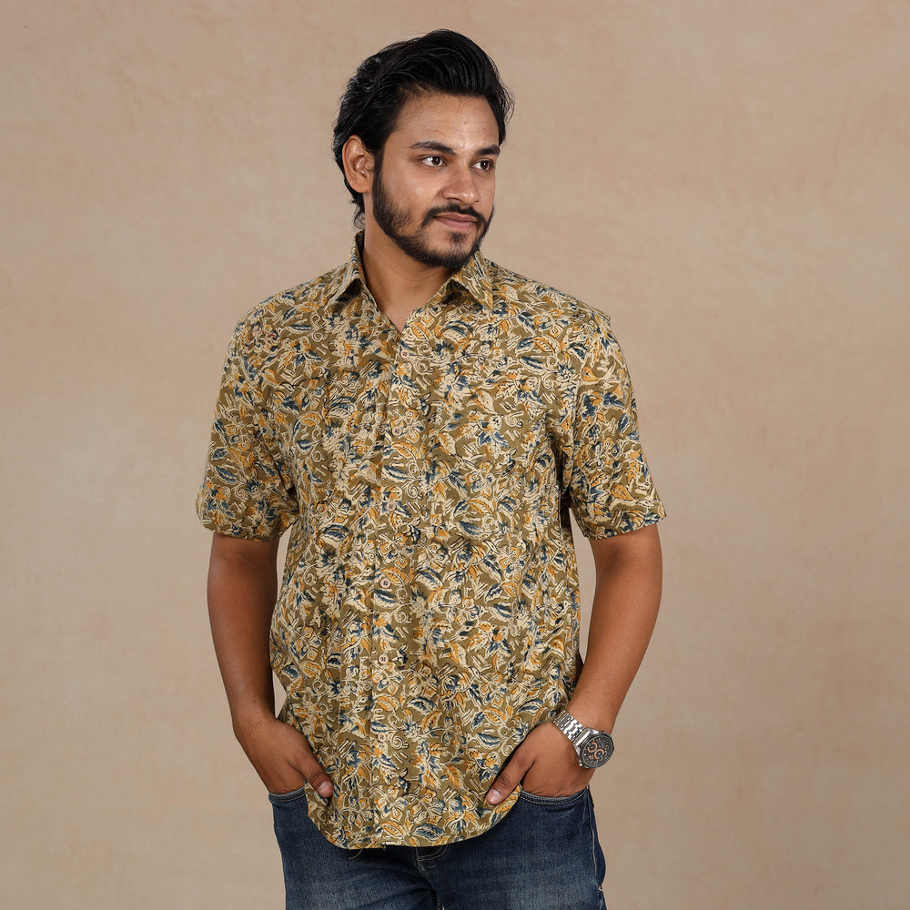 Kalamkari Block Printed Shirt