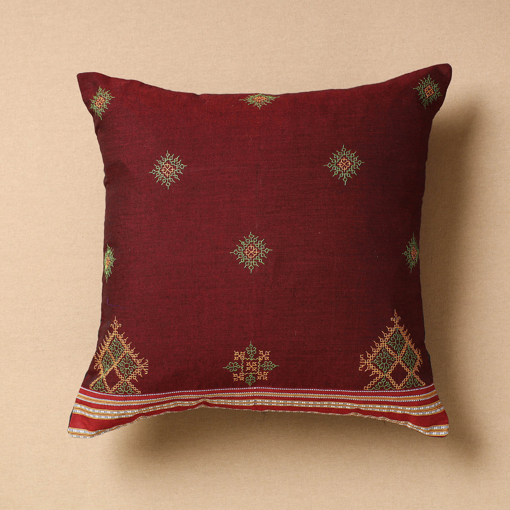 embroidery cotton cushion cover