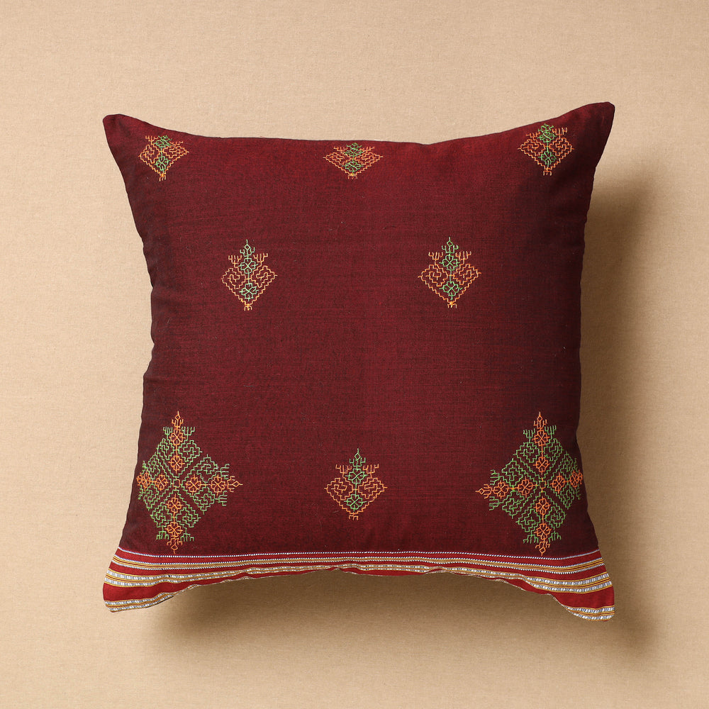 embroidery cotton cushion cover