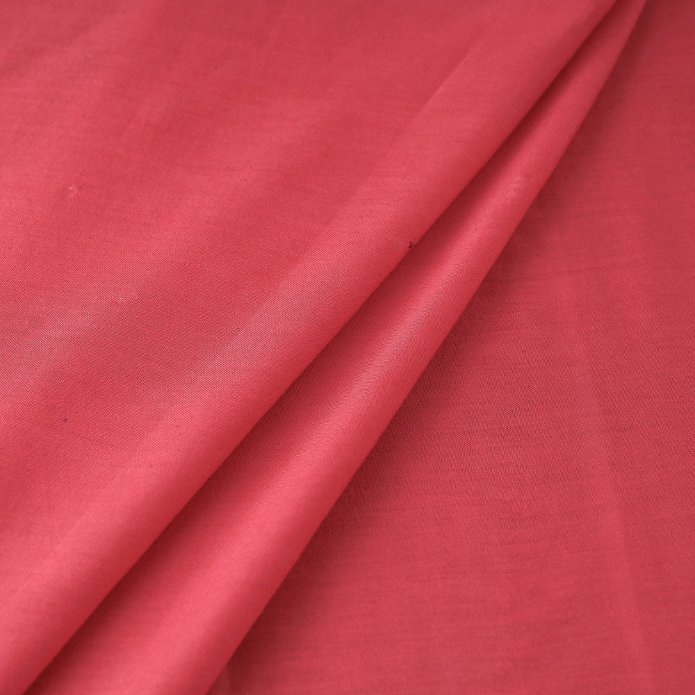 Red Bhagalpuri Linen Cotton Fabric