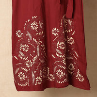 kantha embroidery skirt