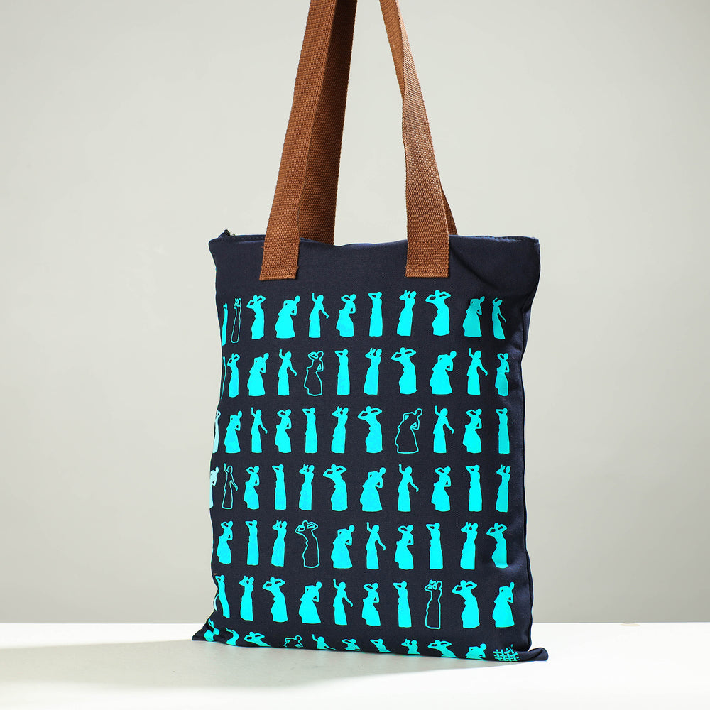 screen print shoulder bag