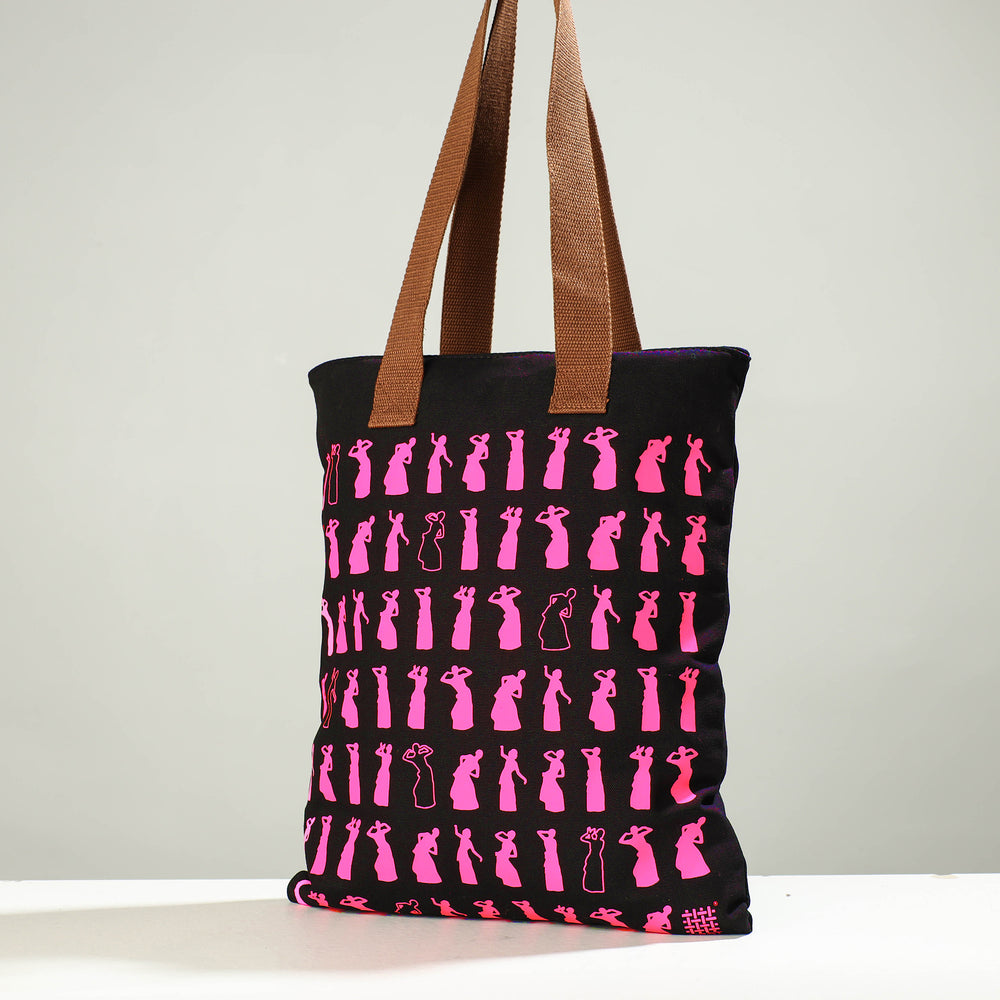 screen print shoulder bag