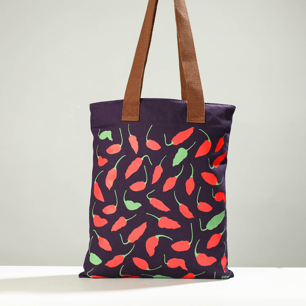 screen print shoulder bag