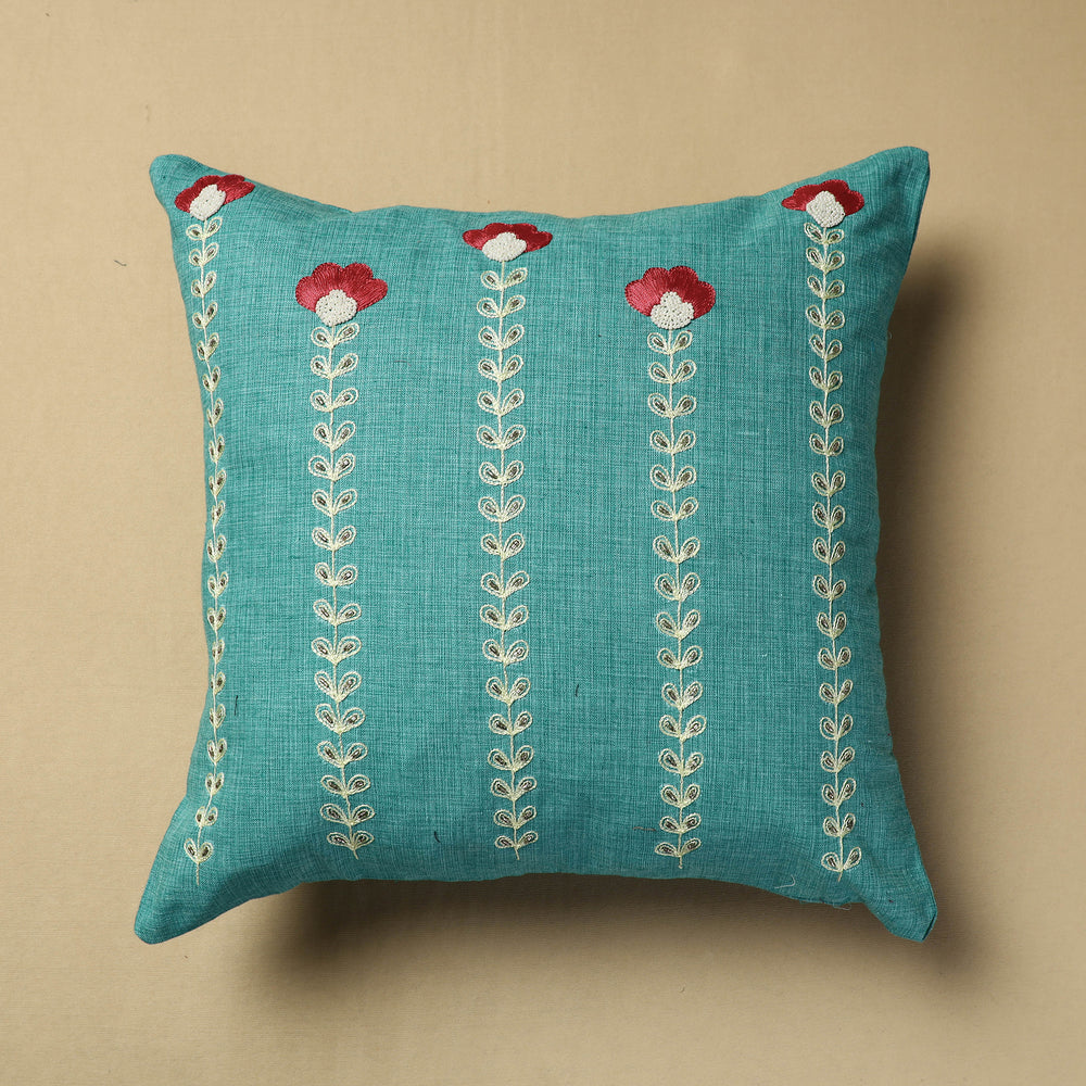 Embroidery Cotton Cushion Cover 