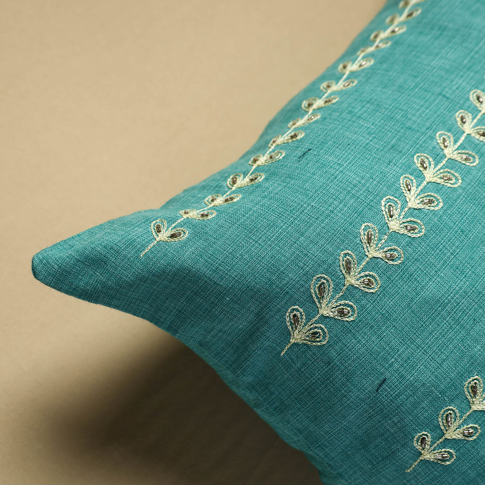 Embroidery Cotton Cushion Cover 