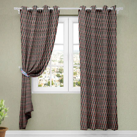 Ikat Weave Curtain