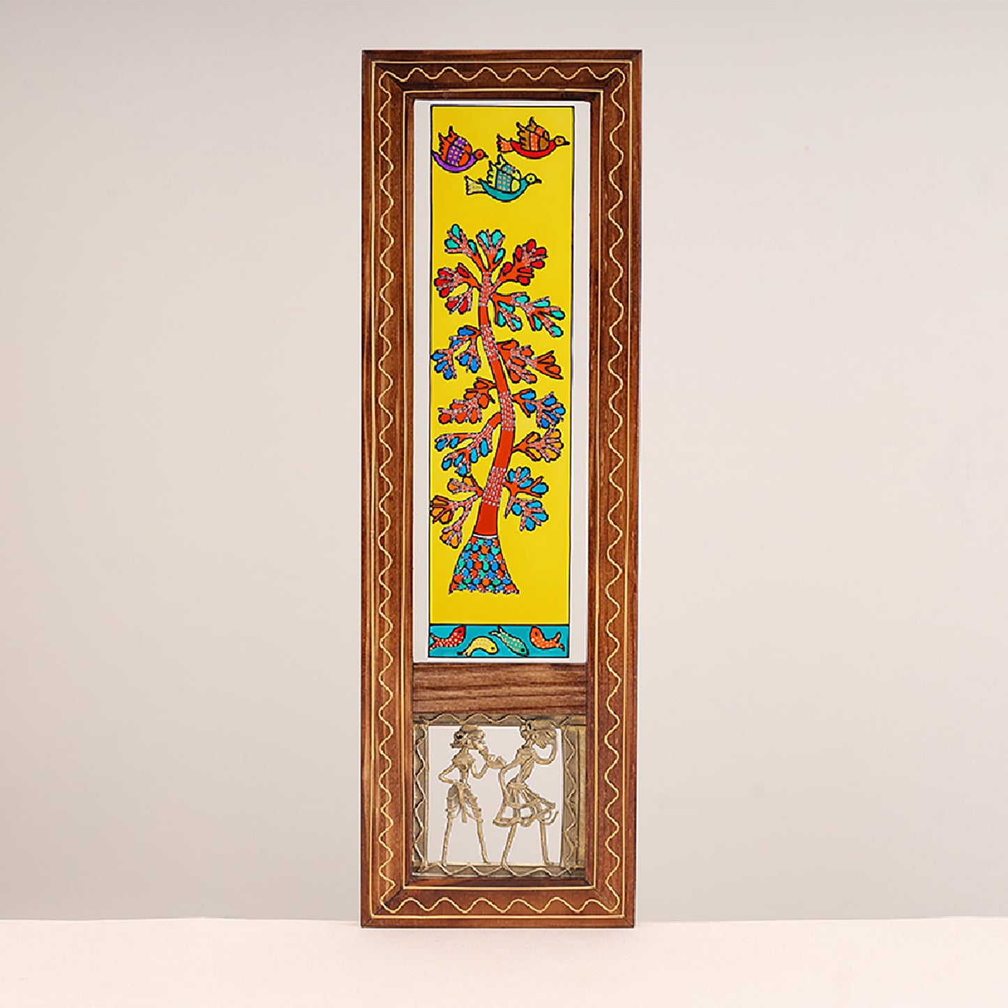 Jeevan Vriksha - The Gond Tree Of Life Wall Art Frame