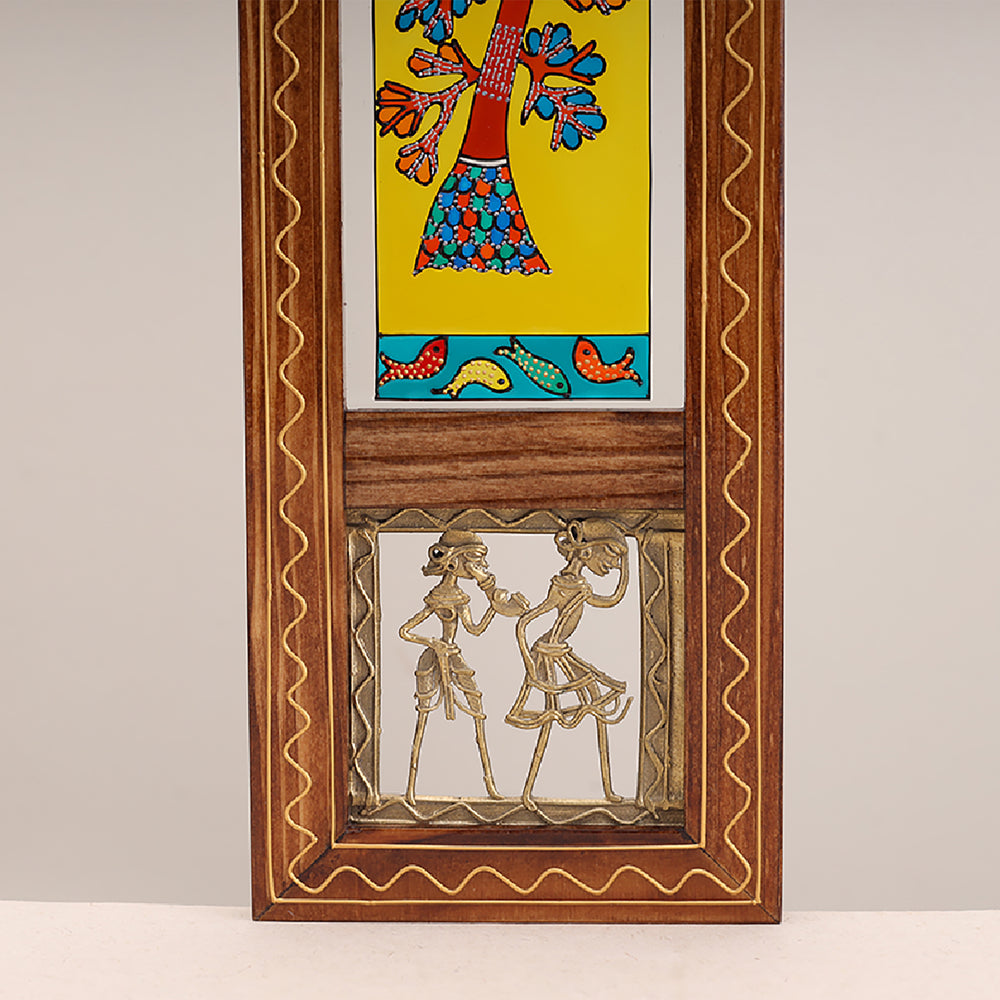 Jeevan Vriksha - The Gond Tree Of Life Wall Art Frame