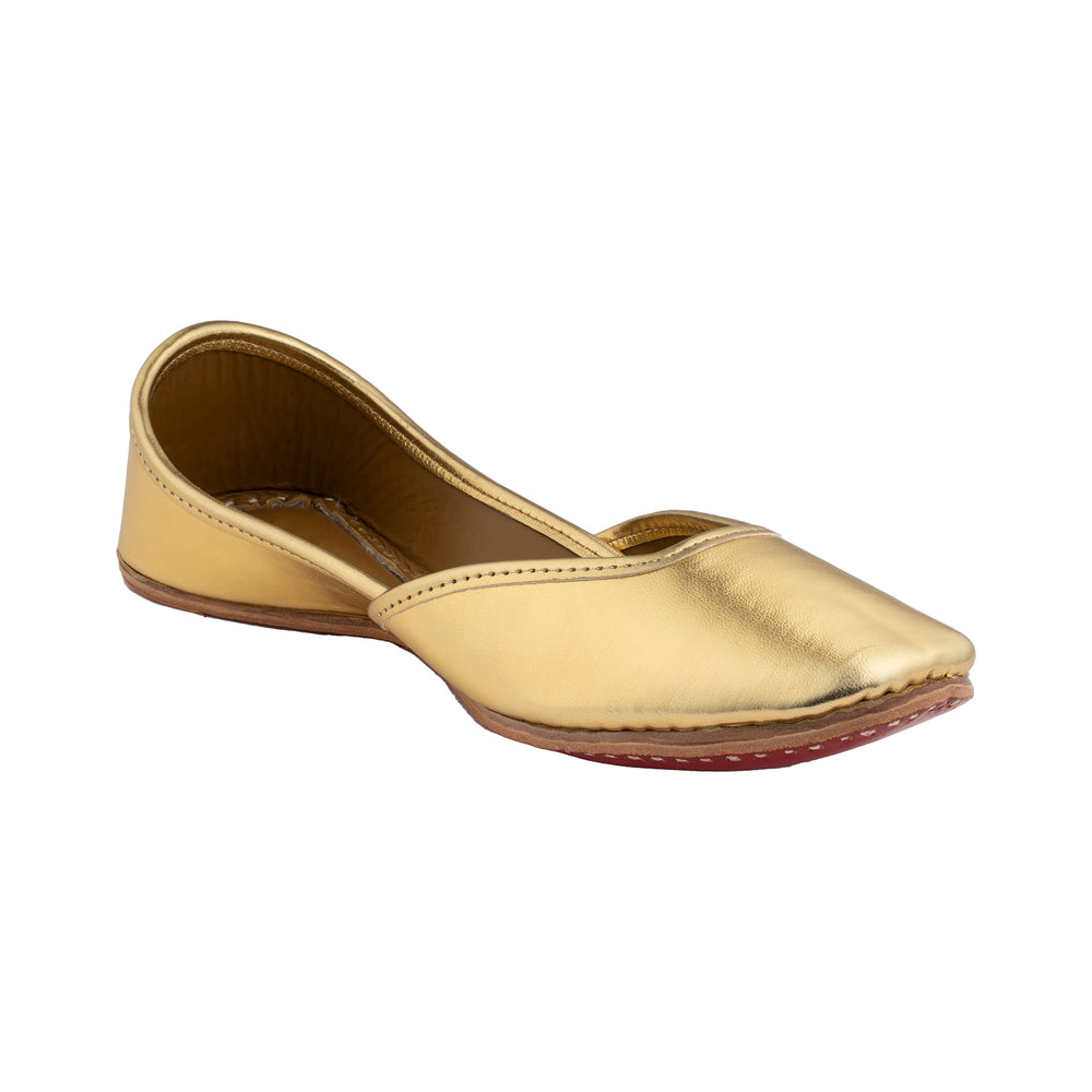 Gold Dust Women's Kolhapuri Leather Jutti