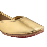 Gold Dust Women's Kolhapuri Leather Jutti